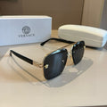 Versace Polarized Fashion Gold Lens Sunglasses for Men - 416345