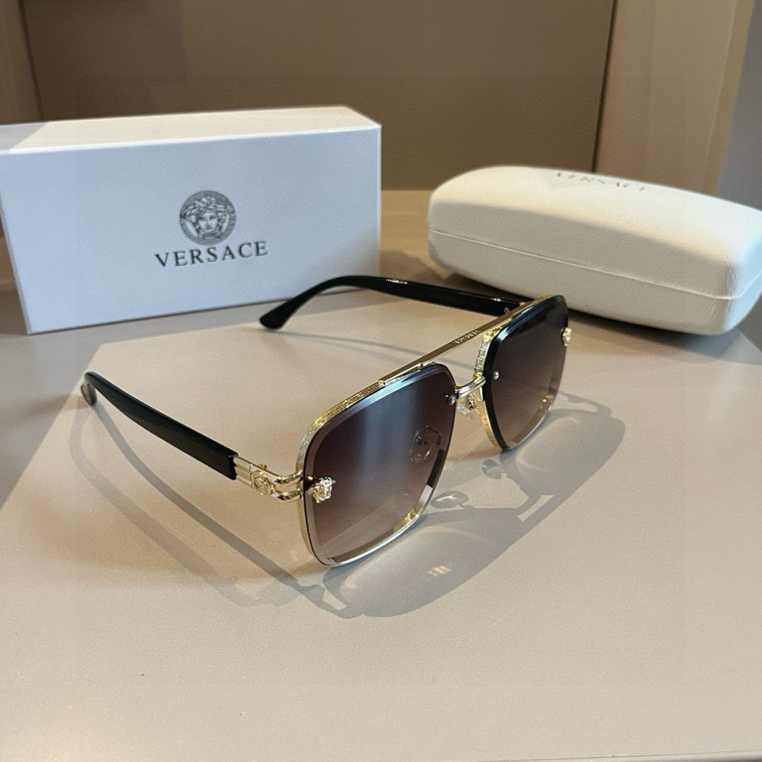Versace Polarized Fashion Brown Lens Sunglasses for Men