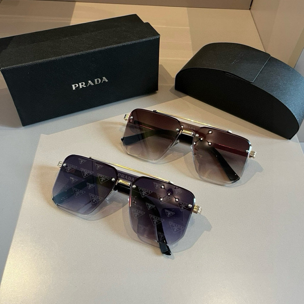 Prada Polarized Fashion Brown Lens Sunglasses for Men - 358376 - detail image 10