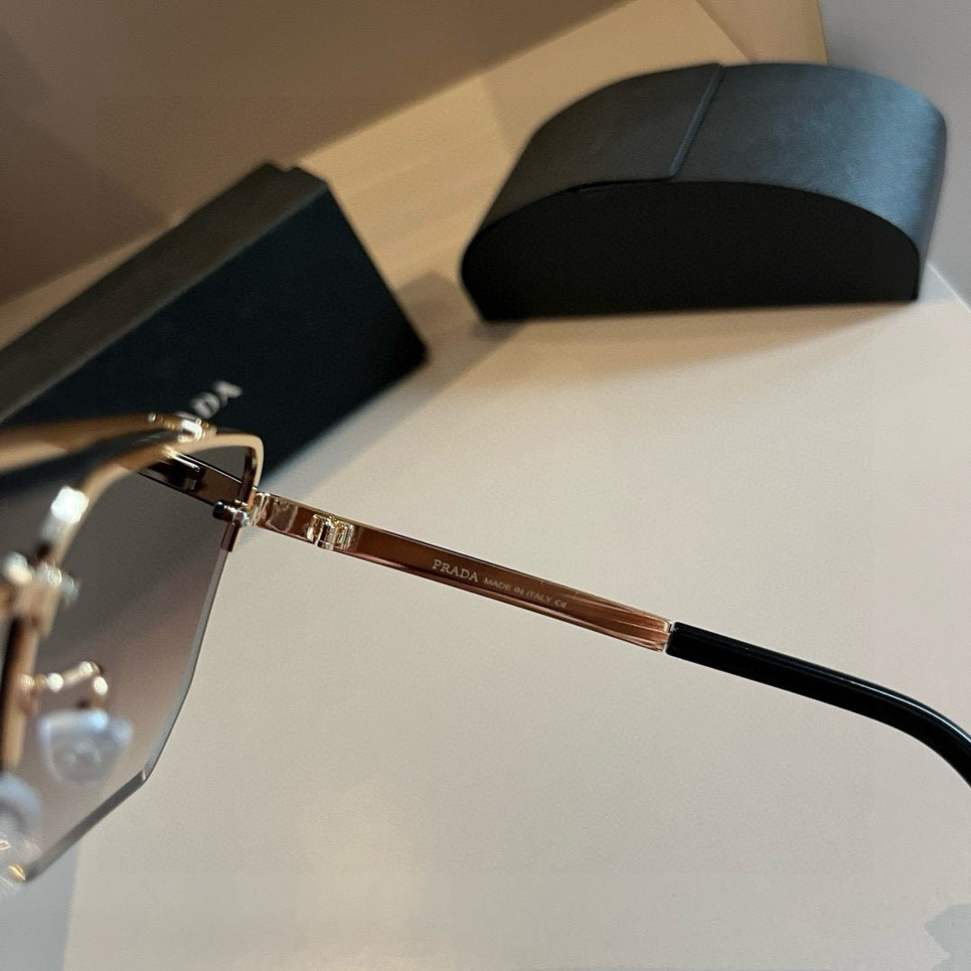 Prada Polarized Fashion Brown Lens Sunglasses for Men - 358436 - detail image 9