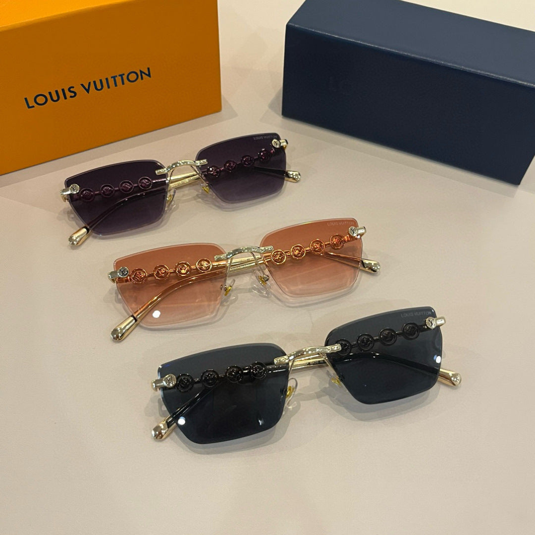 Louis Vuitton Fashion Silver Lens Sunglasses for Women - 997432 - detail image 11