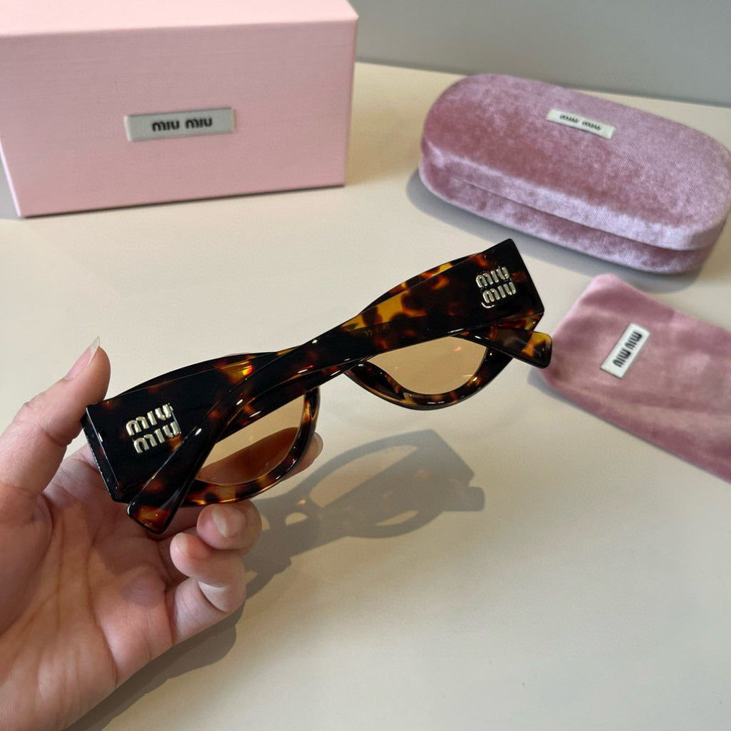 Miu Miu Cat-Eye Brown Lens Sunglasses for Men & Women - 358730 - detail image 7