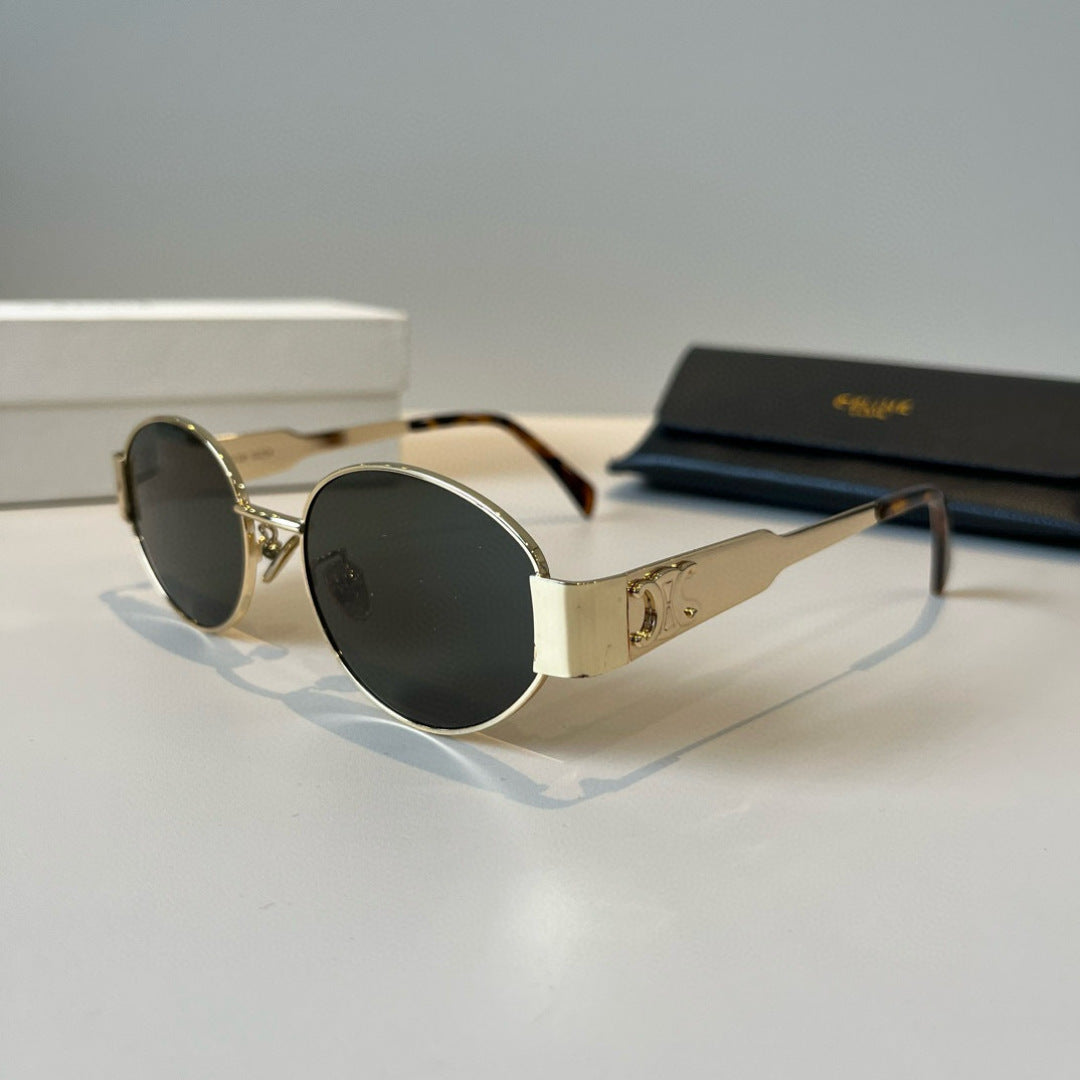 Celine Cat-Eye Brown Lens Sunglasses for Men & Women - 998069 - detail image 3