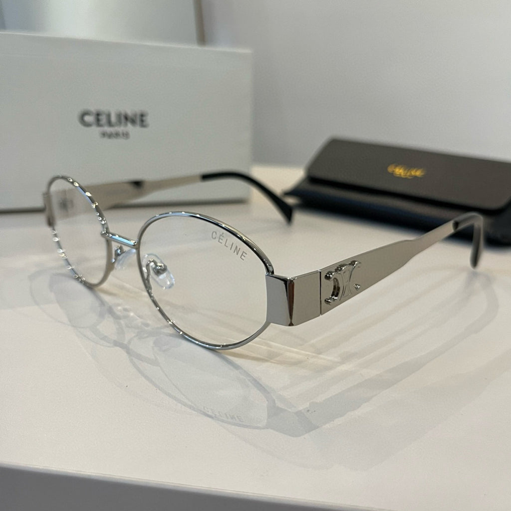 Celine Cat-Eye Silver Lens Sunglasses for Men & Women - 382519 - detail image 3