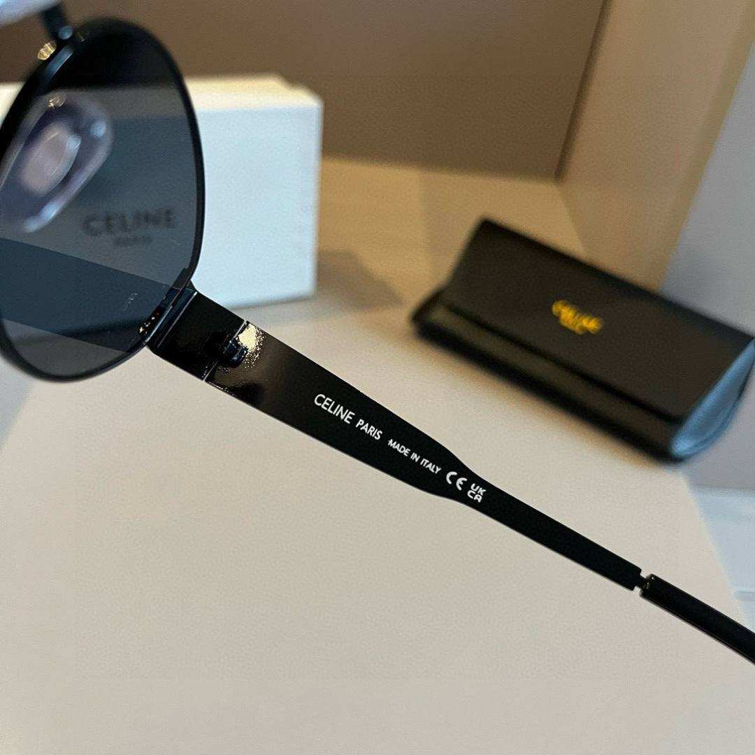 Celine Cat-Eye Silver Lens Sunglasses for Men & Women - 382522 - detail image 8