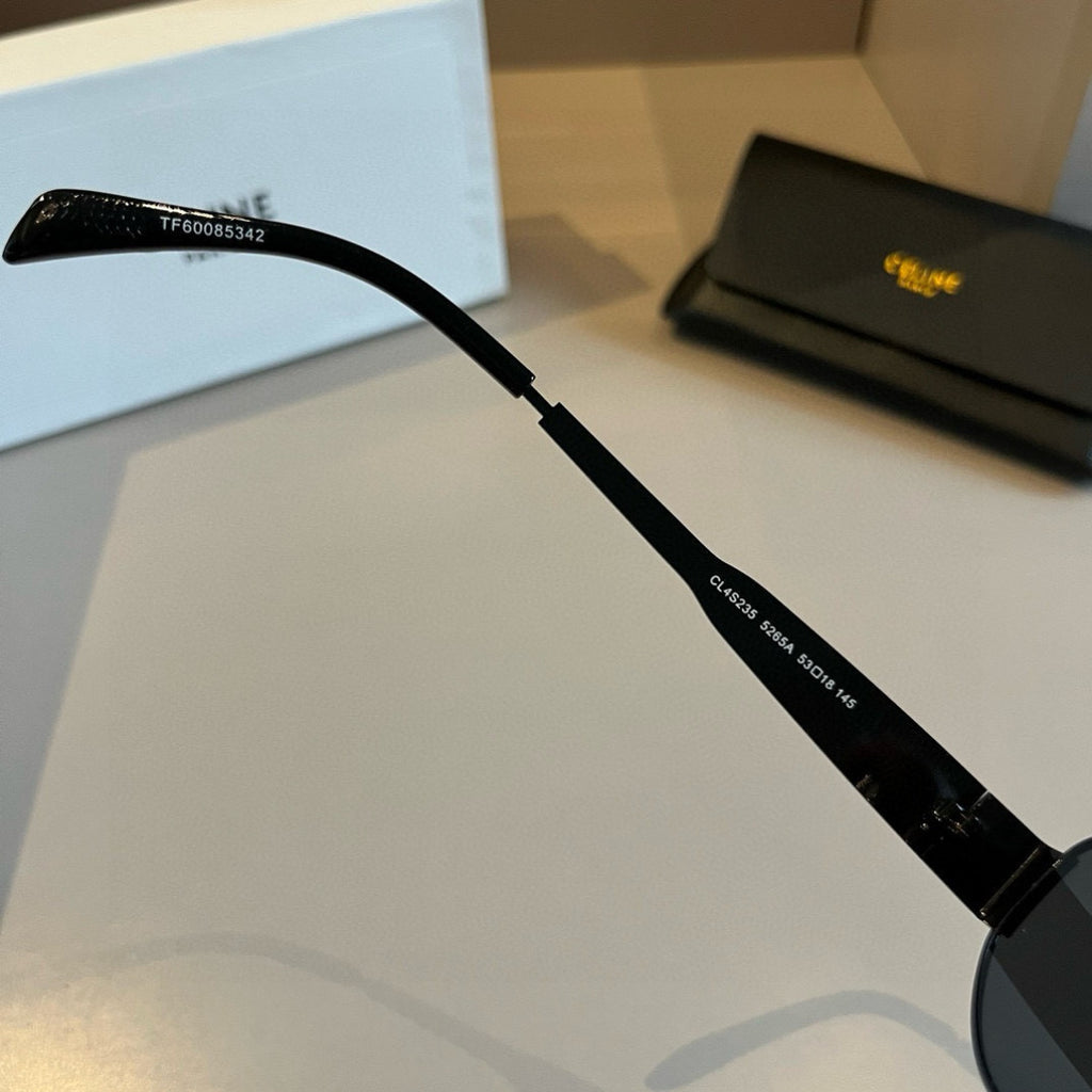 Celine Cat-Eye Silver Lens Sunglasses for Men & Women - 998073 - detail image 9