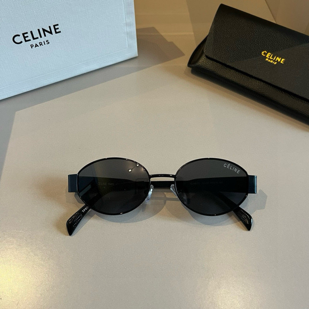 Celine Cat-Eye Silver Lens Sunglasses for Men & Women - 358311 - detail image 5