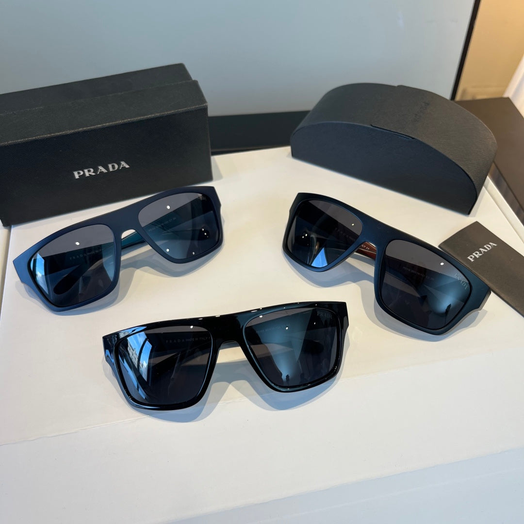 Prada Polarized Fashion Black Lens Sunglasses for Men - 358387 - detail image 9