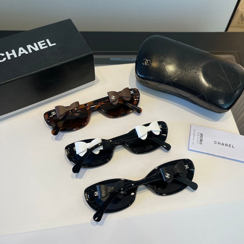 Chanel Cat-Eye Silver Lens Sunglasses for Men & Women - 158289 - detail image 12