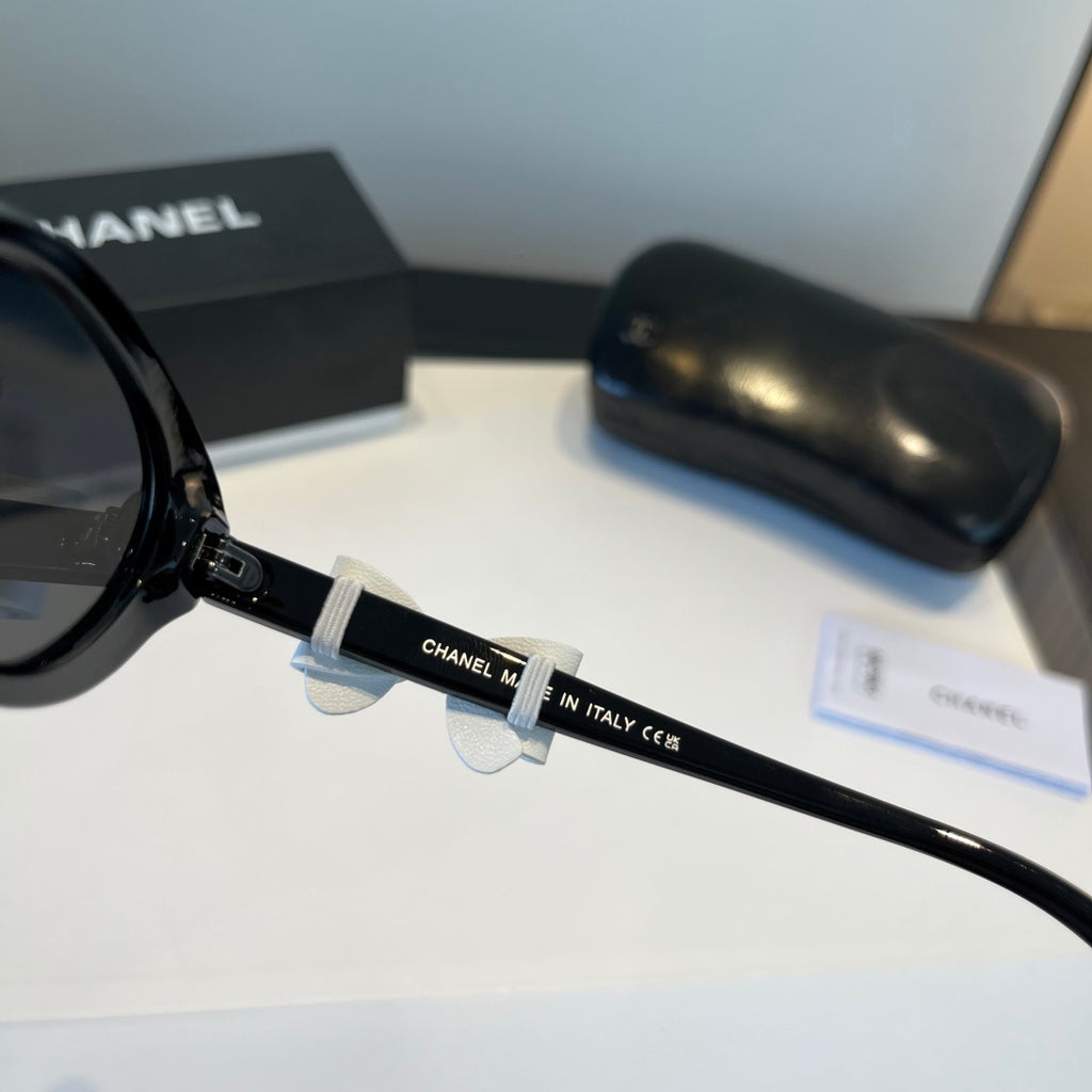 Chanel Cat-Eye Silver Lens Sunglasses for Men & Women - 158289 - detail image 5