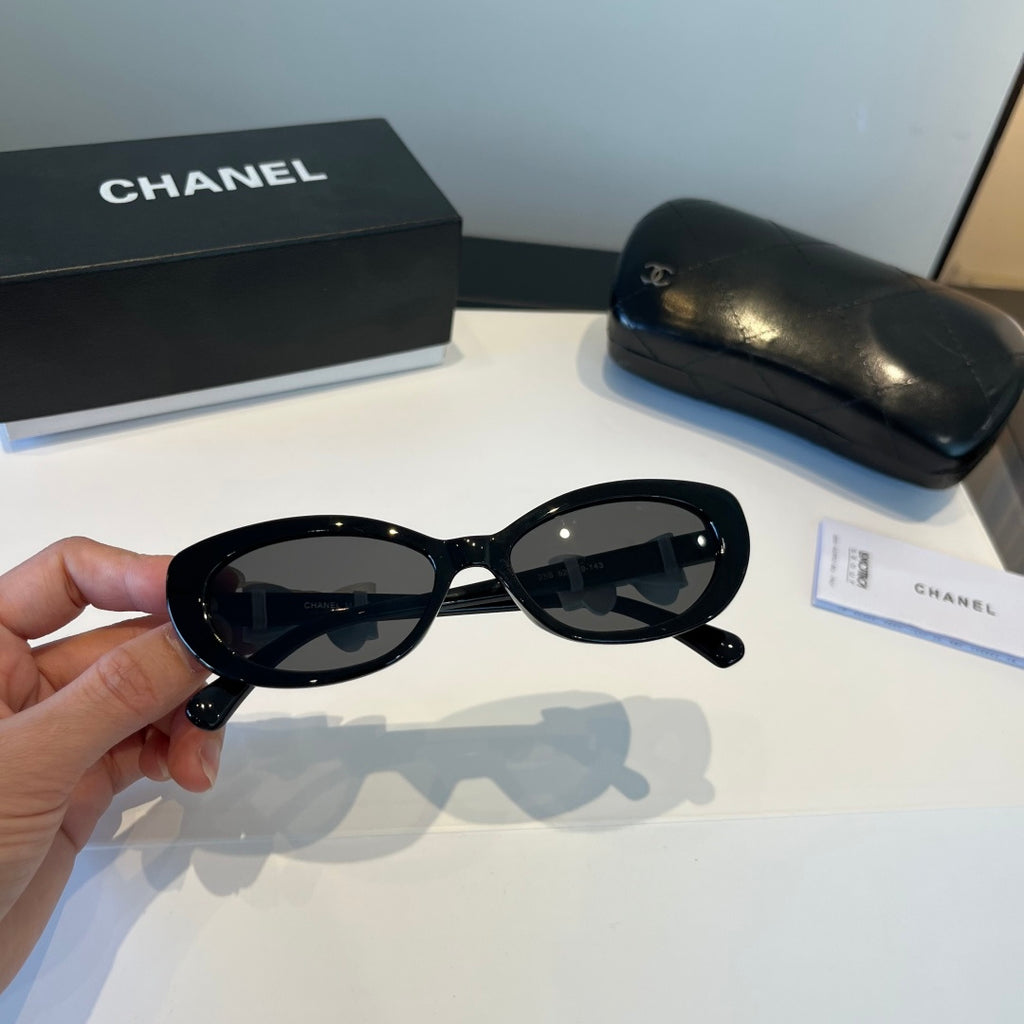 Chanel Cat-Eye Silver Lens Sunglasses for Men & Women - 158289 - detail image 11