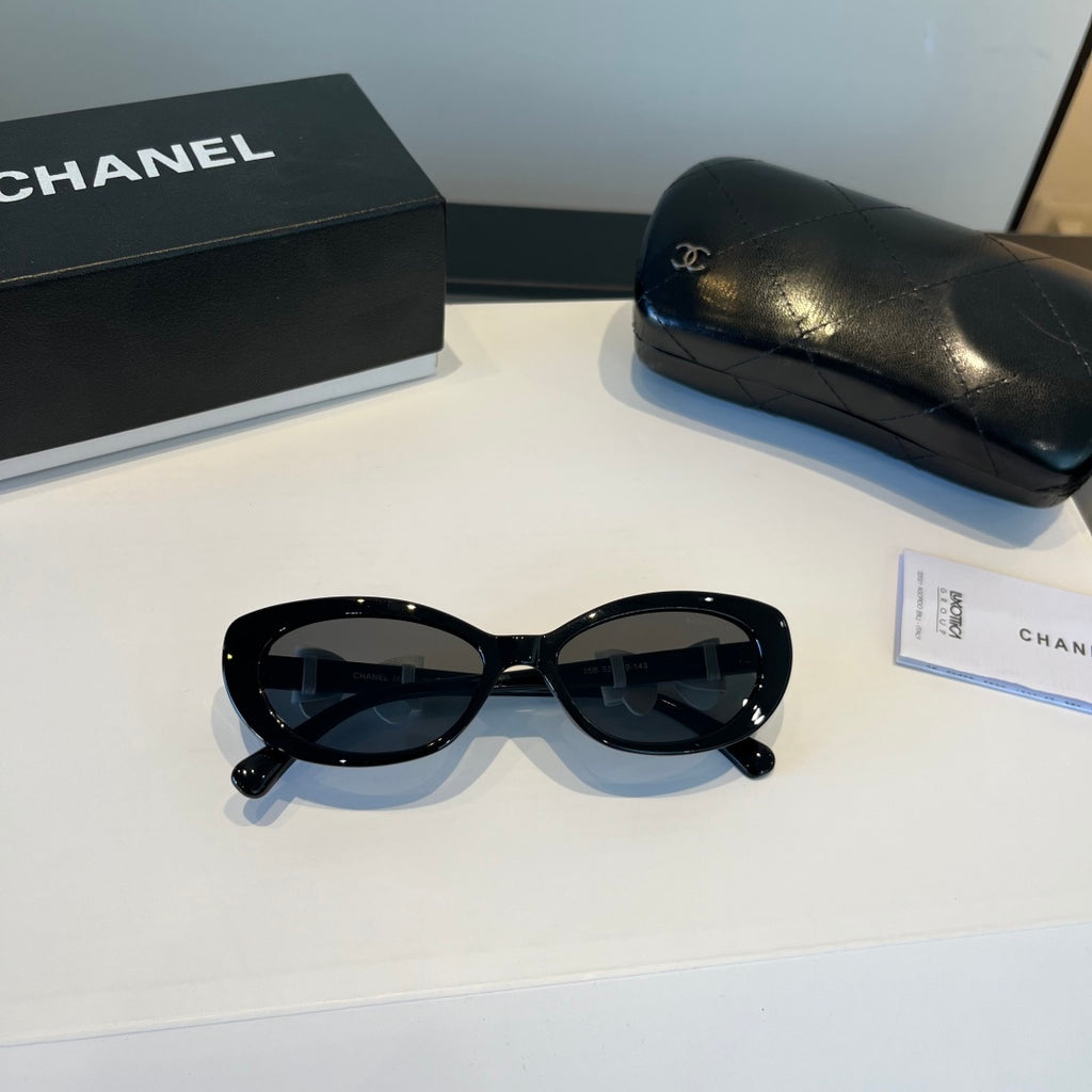 Chanel Cat-Eye Silver Lens Sunglasses for Men & Women - 158289 - detail image 10