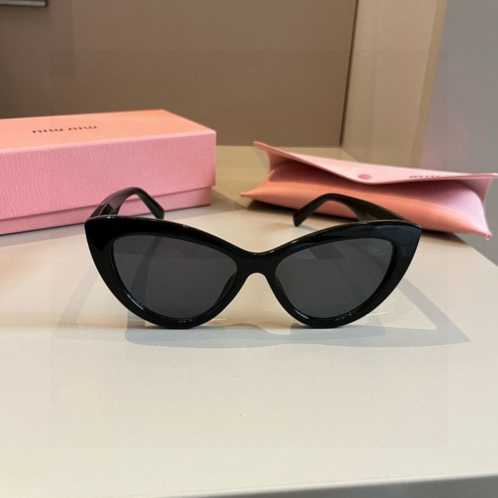 Miu Miu Cat-Eye Gold Lens Sunglasses for Men & Women - 449749 - detail image 3