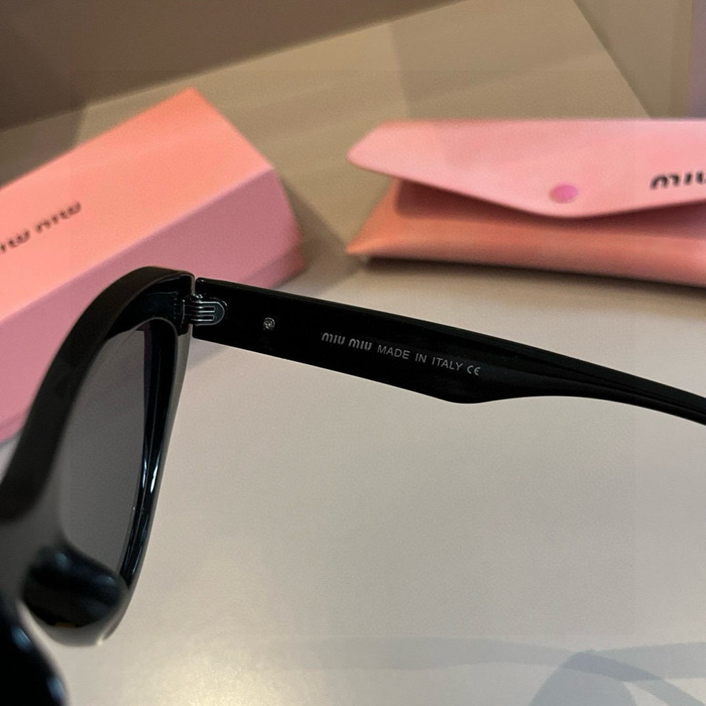 Miu Miu Cat-Eye Gold Lens Sunglasses for Men & Women - 449749 - detail image 7