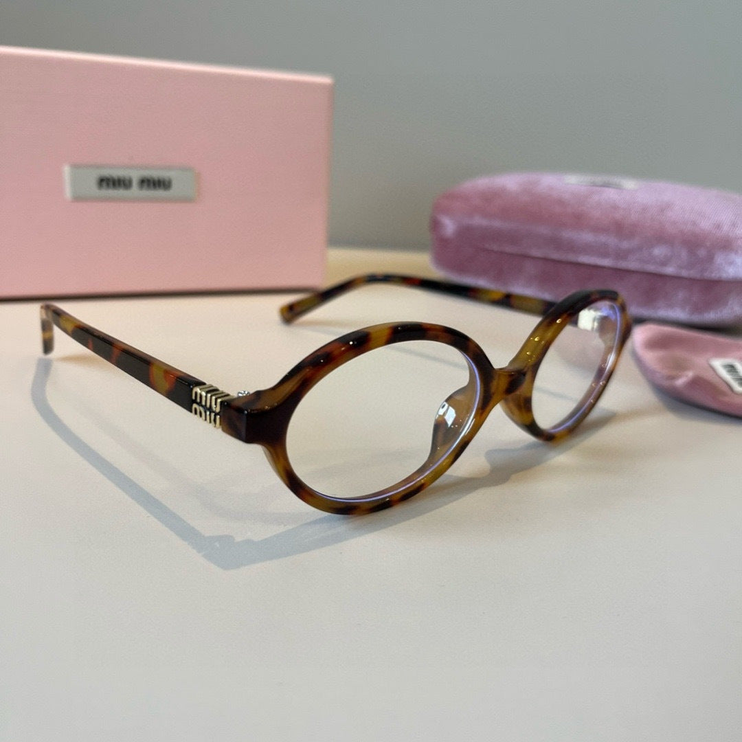 Miu Miu Round Silver Lens Sunglasses for Men & Women - 432681