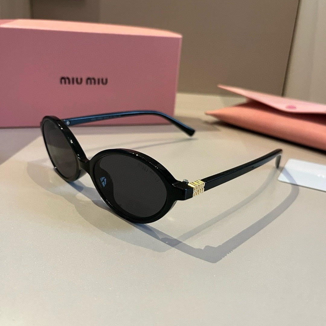 Miu Miu Round Silver Lens Sunglasses for Men & Women - 432682 - detail image 2