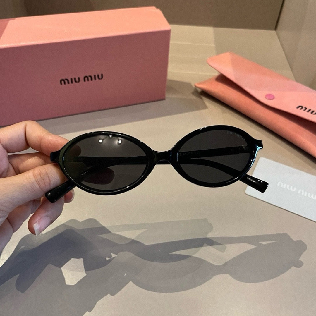Miu Miu Round Silver Lens Sunglasses for Men & Women - 432682 - detail image 5