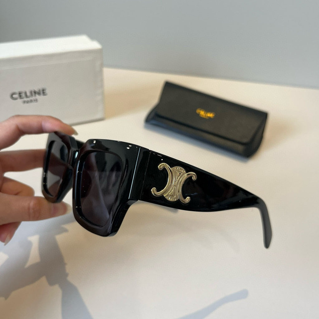 Celine Fashion Black Lens Sunglasses for Women - 998040 - detail image 4
