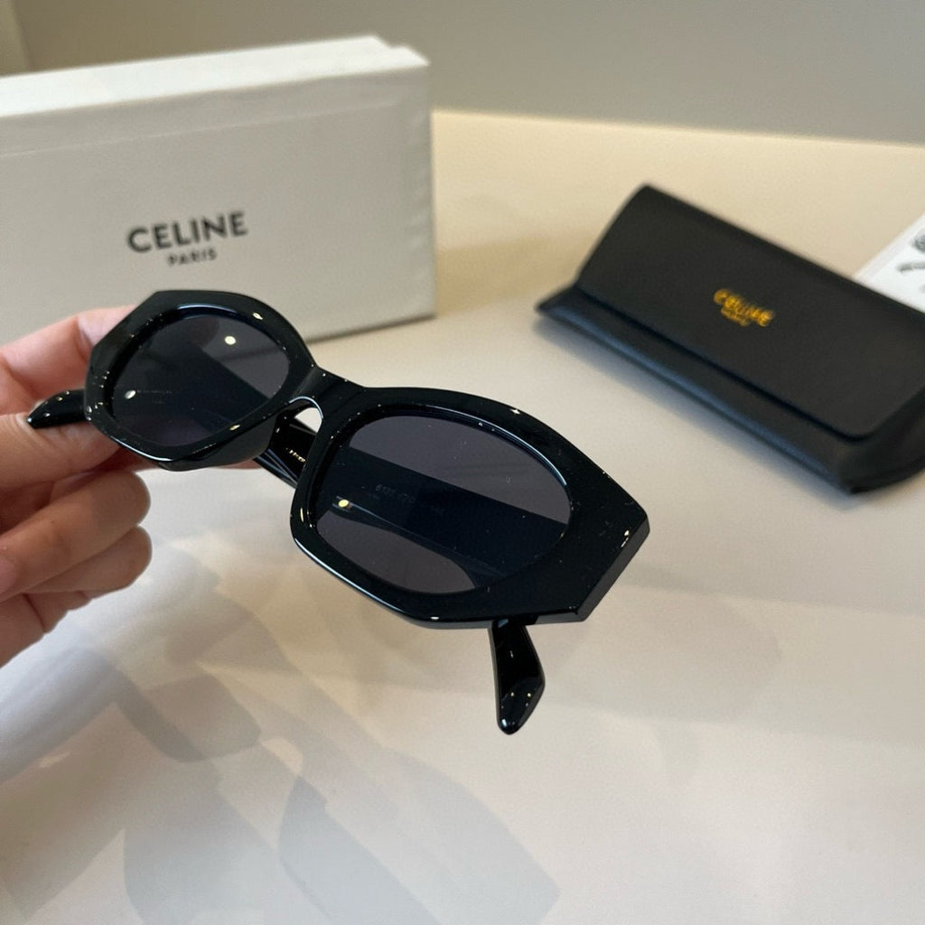 Celine Fashion Black Lens Sunglasses for Men & Women - 998043 - detail image 7