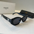 Celine Fashion Black Lens Sunglasses for Men & Women - 998043