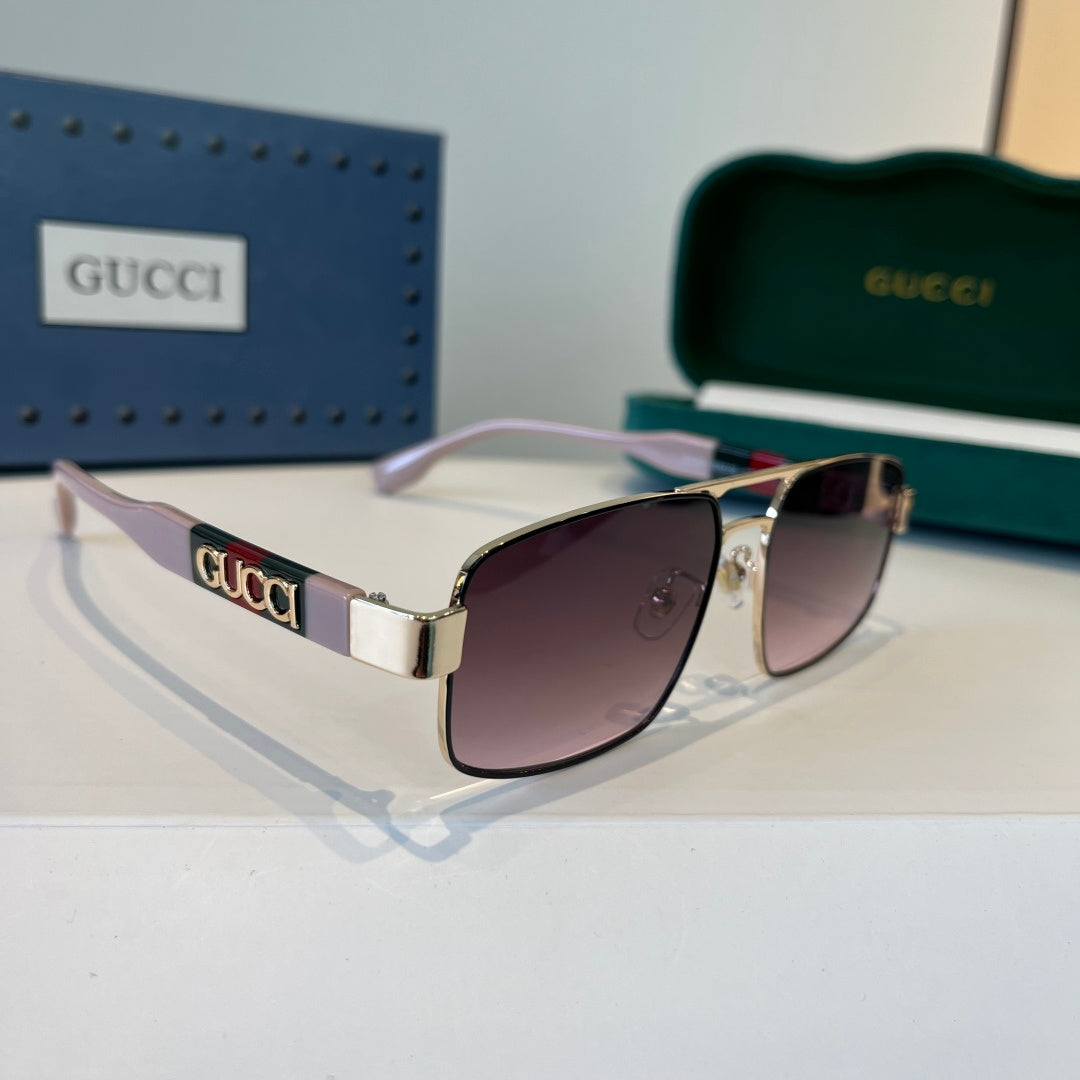 Gucci Oversized Silver Lens Sunglasses for Women - 866916