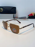 Ray-Ban RB58477 Polarized Oversized Brown Lens Sunglasses for Men & Women