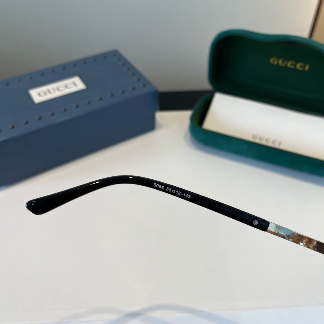 Gucci Oversized Silver Lens Sunglasses for Women - 866920 - detail image 5