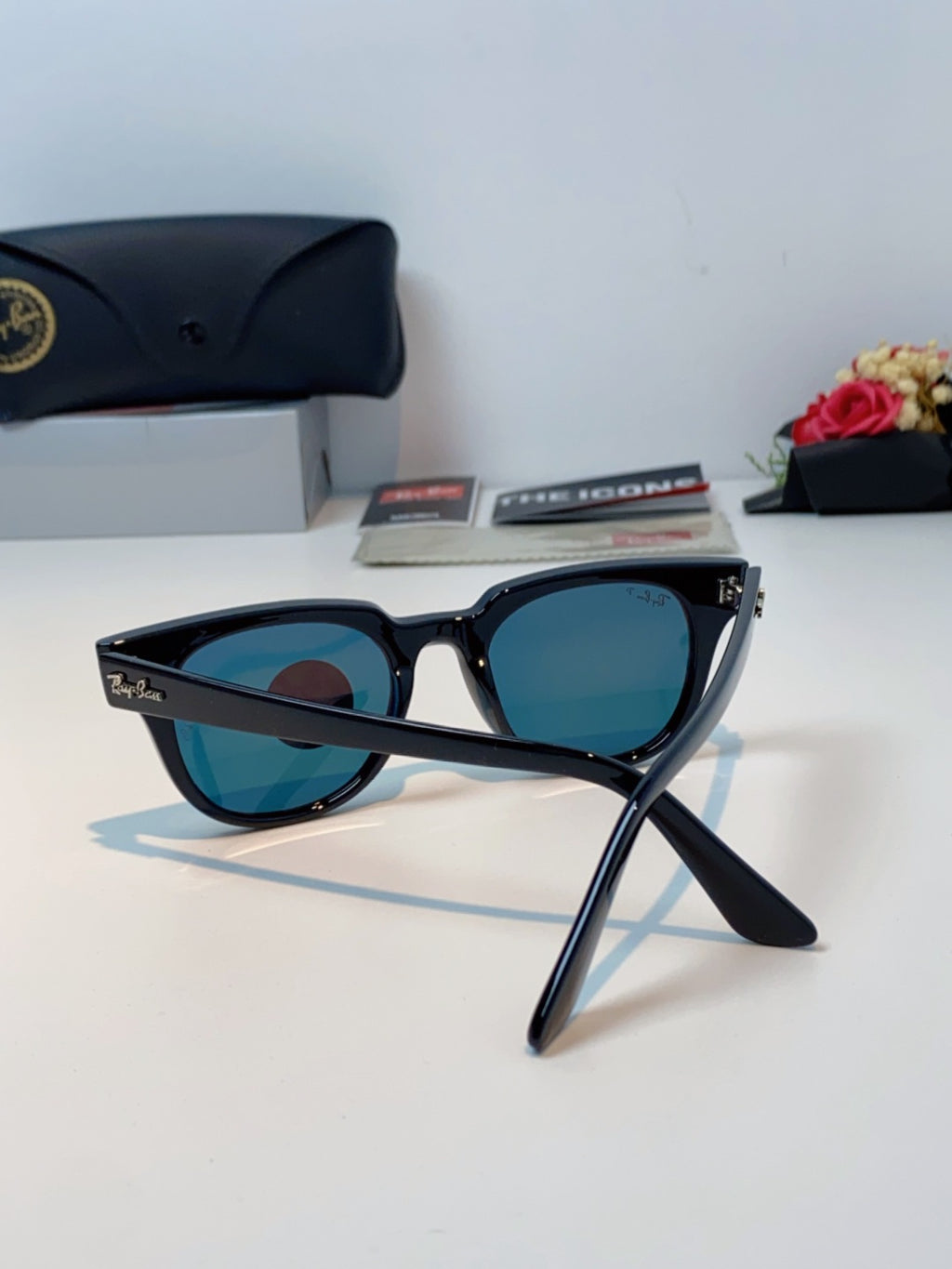 Ray-Ban RB2168P Polarized Square Brown Lens Sunglasses for Men & Wome - 867277 - detail image 3