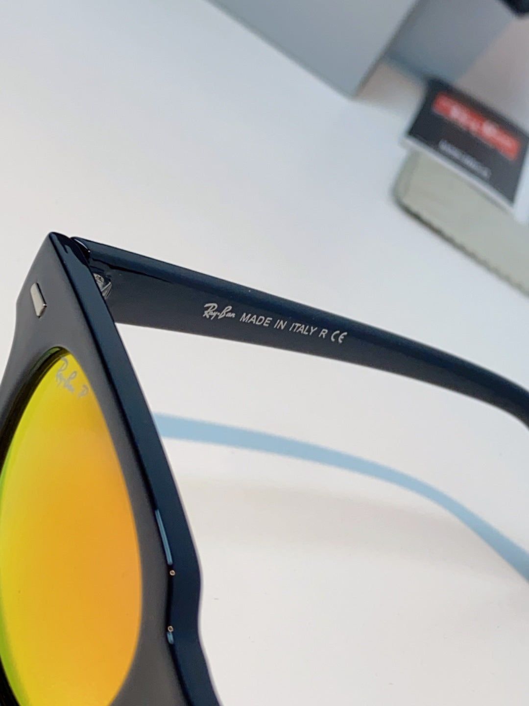 Ray-Ban RB2168P Polarized Square Brown Lens Sunglasses for Men & Wome - 867277 - detail image 8