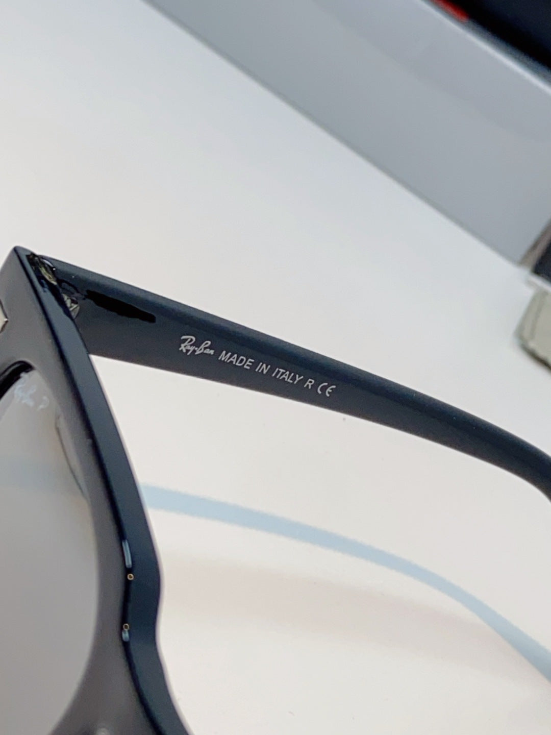 Ray-Ban RB2168P Polarized Square Gray Lens Sunglasses for Men & Women - detail image 8