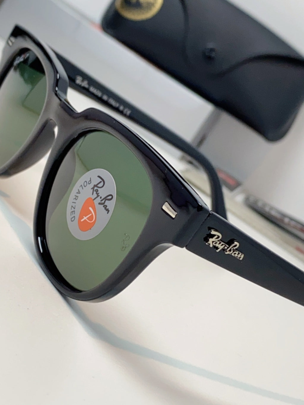 Ray-Ban RB2168P Polarized Square Black Lens Sunglasses for Men & Wome - 867280 - detail image 7