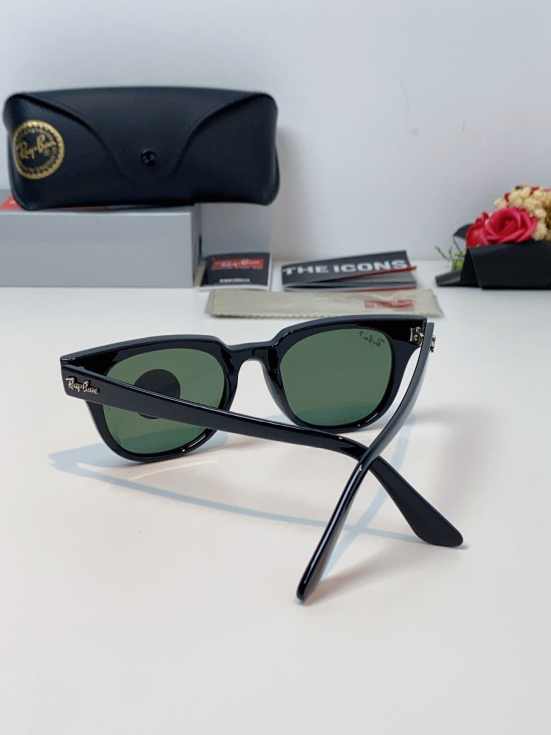 Ray-Ban RB2168P Polarized Square Black Lens Sunglasses for Men & Wome - 867280 - detail image 3