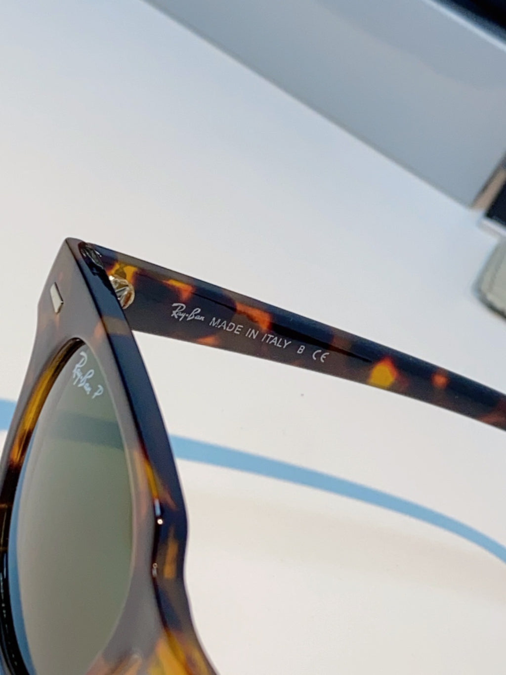 Ray-Ban RB2168P Polarized Square Black Lens Sunglasses for Men & Wome - 867281 - detail image 8