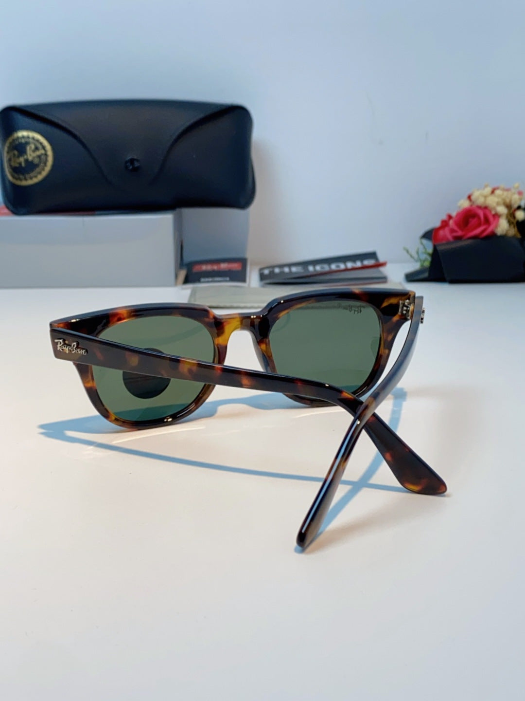 Ray-Ban RB2168P Polarized Square Black Lens Sunglasses for Men & Wome - 867281 - detail image 3