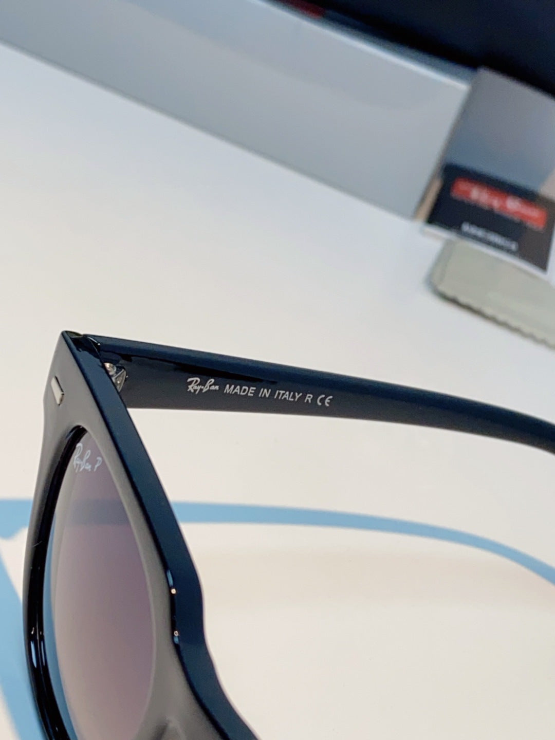 Ray-Ban RB2168P Polarized Square Black Lens Sunglasses for Men & Wome - 867283 - detail image 8