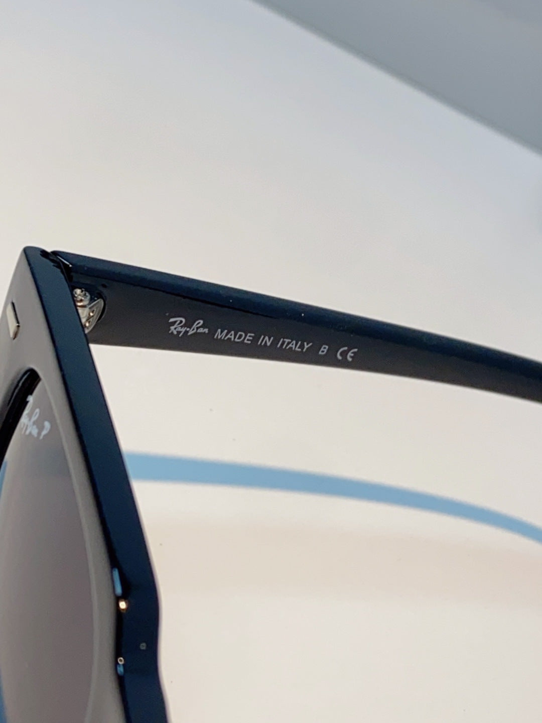 Ray-Ban RB2168P Polarized Square Black Lens Sunglasses for Men & Women - detail image 8