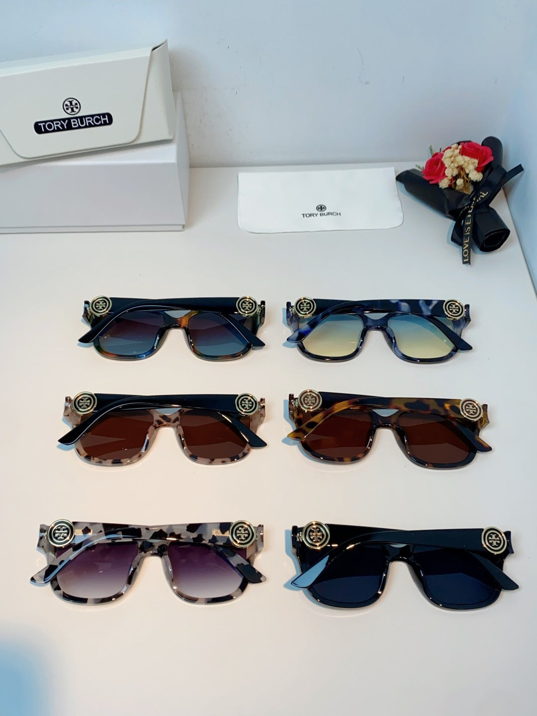Burberry Oversized Brown Lens Sunglasses for Women - 432478 - detail image 11