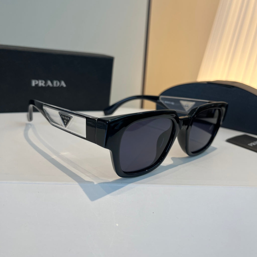 Prada Cat-Eye Silver Lens Sunglasses for Women - 998116