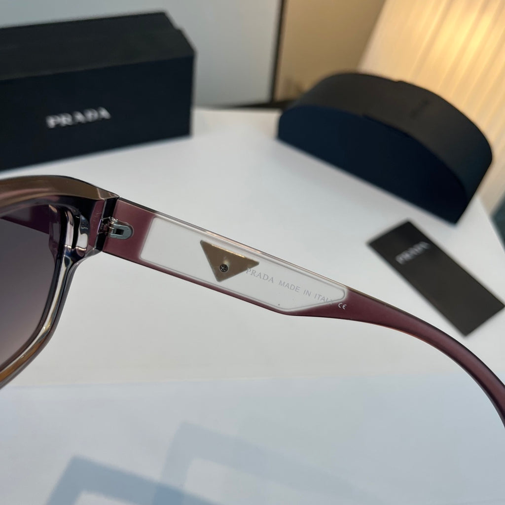 Prada Cat-Eye Silver Lens Sunglasses for Women - 998117 - detail image 9
