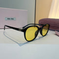 Miu Miu SMUO7S Square Brown Lens Sunglasses for Men & Women - 998391