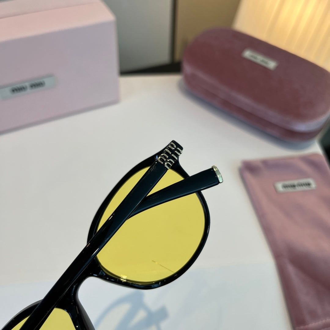 Miu Miu SMUO7S Square Brown Lens Sunglasses for Men & Women - 998391 - detail image 7