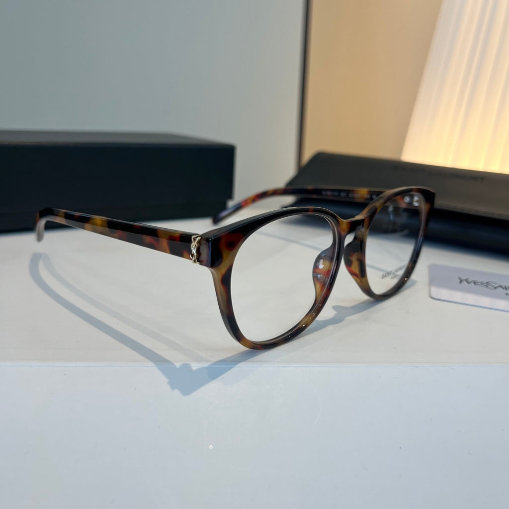 Saint Laurent Oversized Silver Lens Sunglasses for Men & Women - 431897