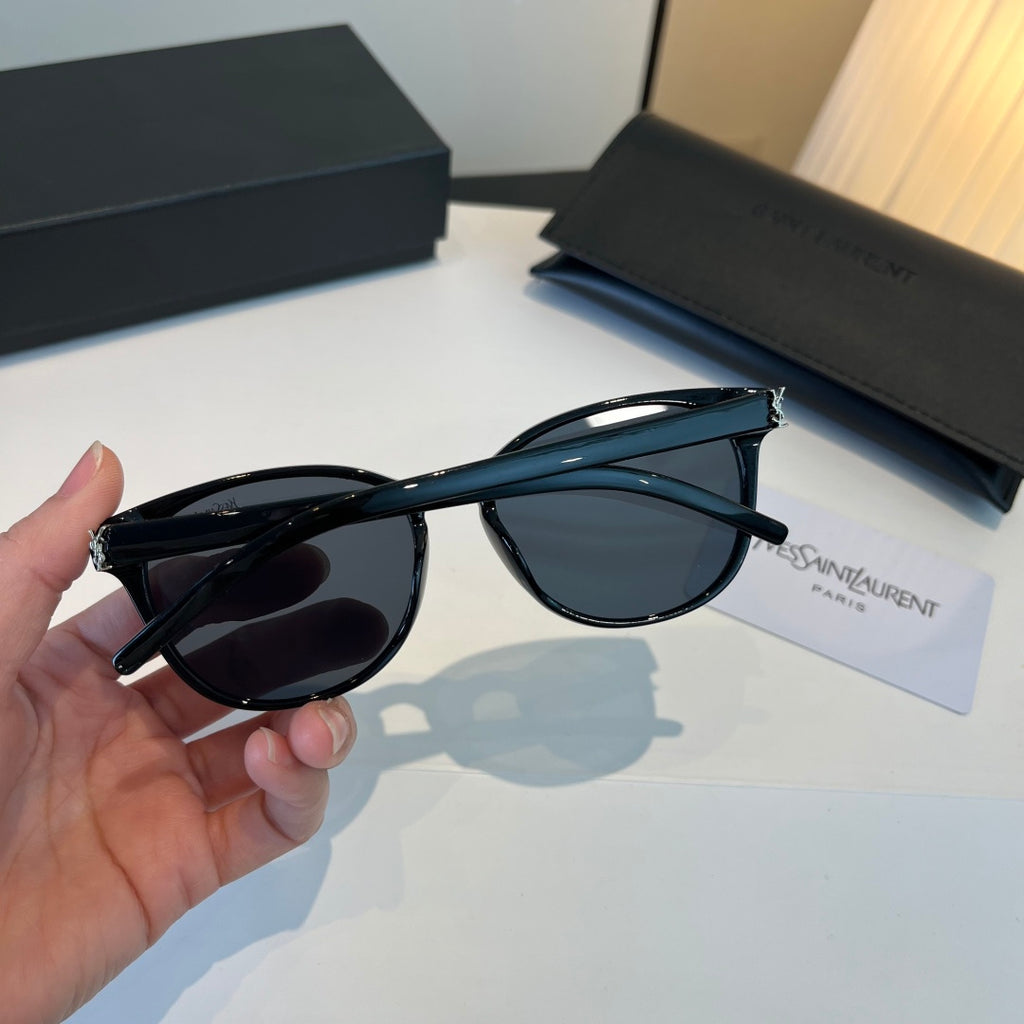 Saint Laurent Oversized Blue Lens Sunglasses for Men & Women - 431898 - detail image 5