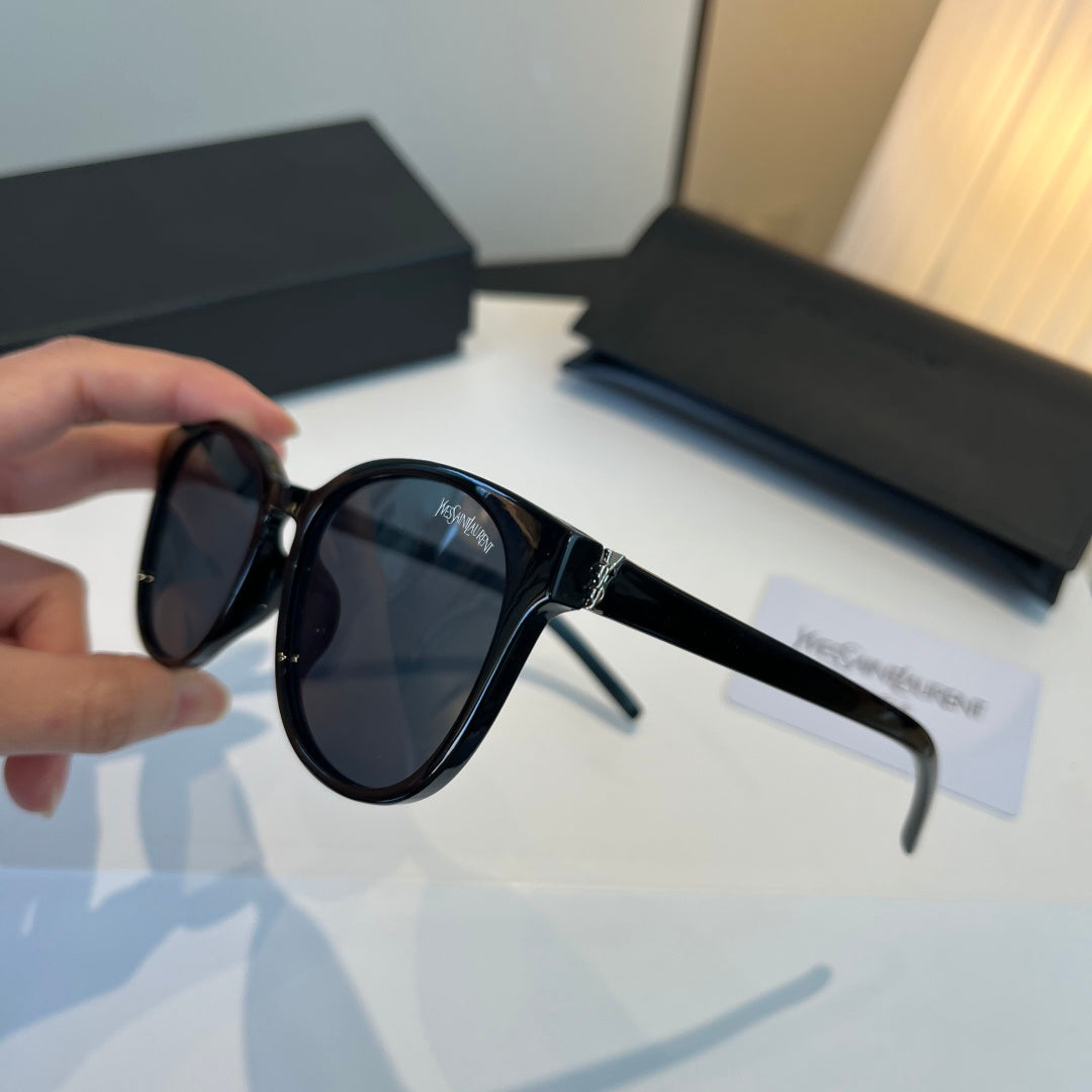 Saint Laurent Oversized Blue Lens Sunglasses for Men & Women - 431898 - detail image 4