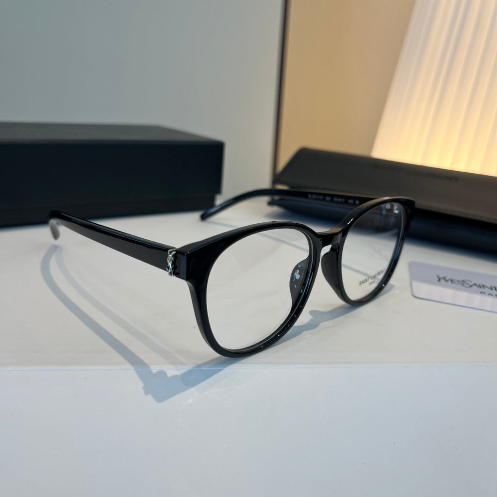 Saint Laurent Oversized Silver Lens Sunglasses for Men & Women - 431899