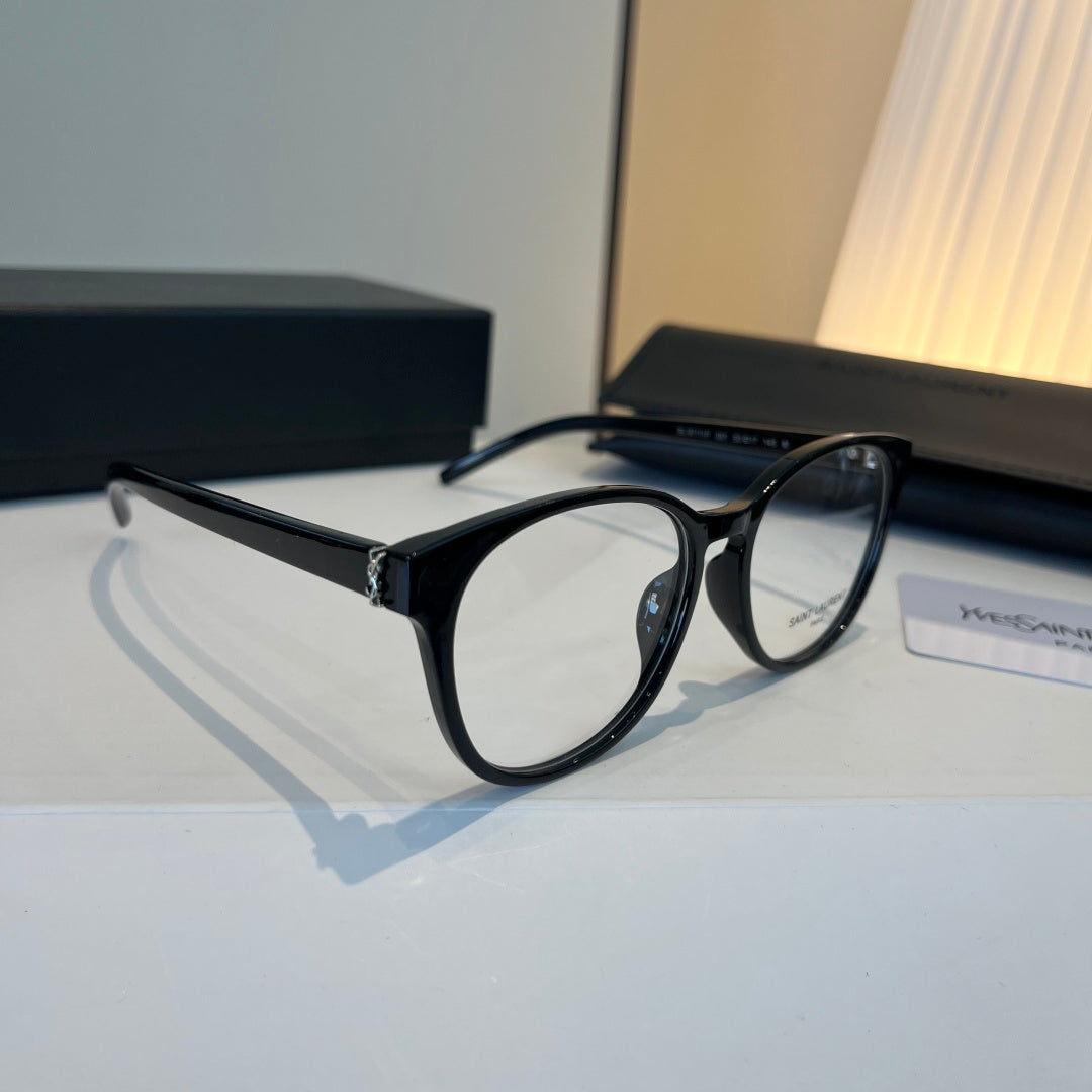 Saint Laurent Oversized Silver Lens Sunglasses for Men & Women - 431899