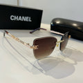 Chanel Oversized Brown Lens Sunglasses for Men & Women - 358027