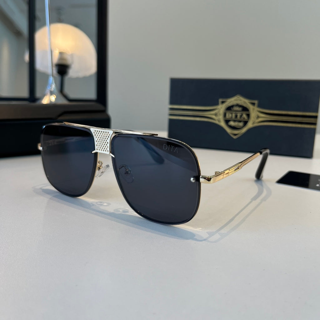 Dita Polarized Fashion Black Lens Sunglasses for Men - detail image 3