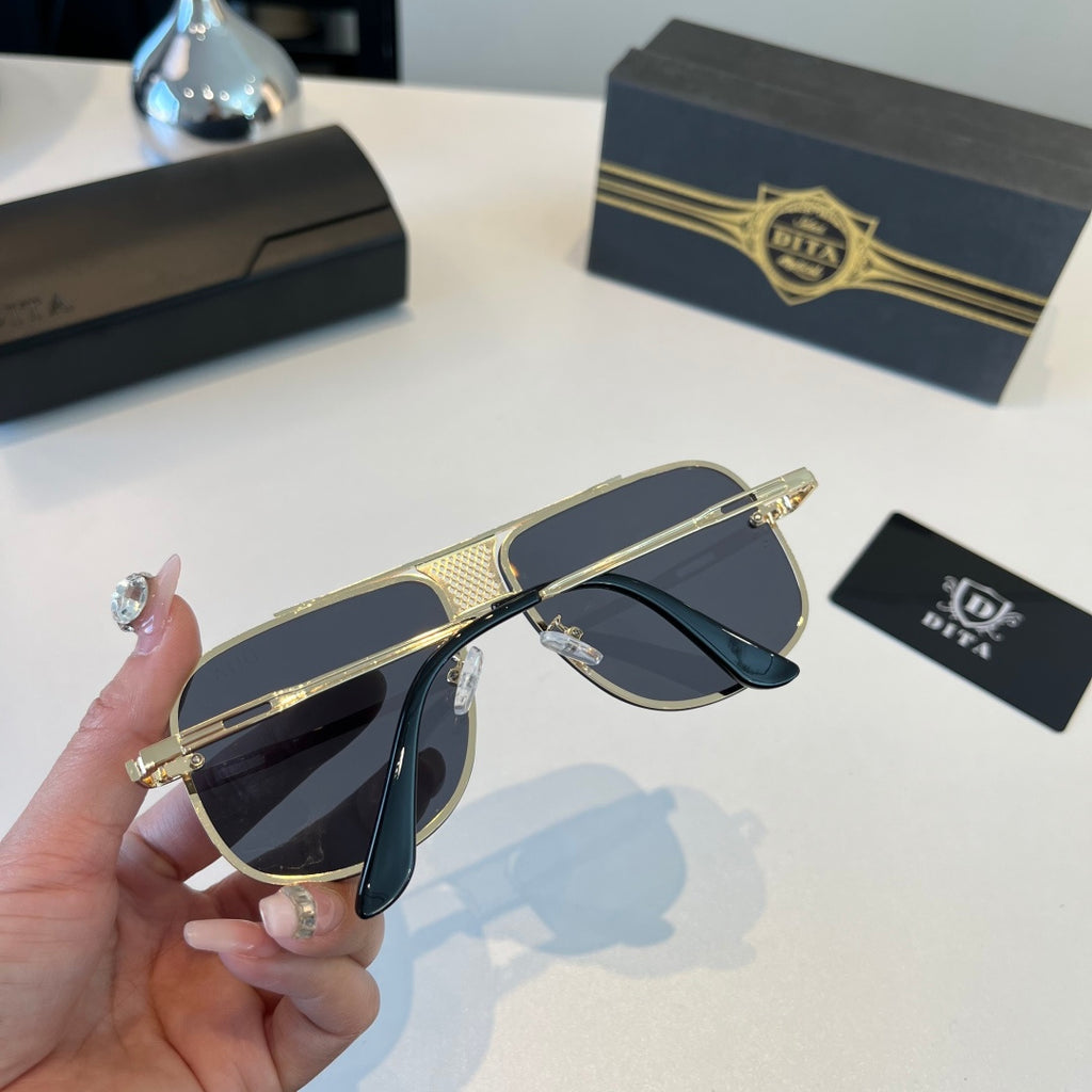 Dita Polarized Fashion Black Lens Sunglasses for Men - detail image 6