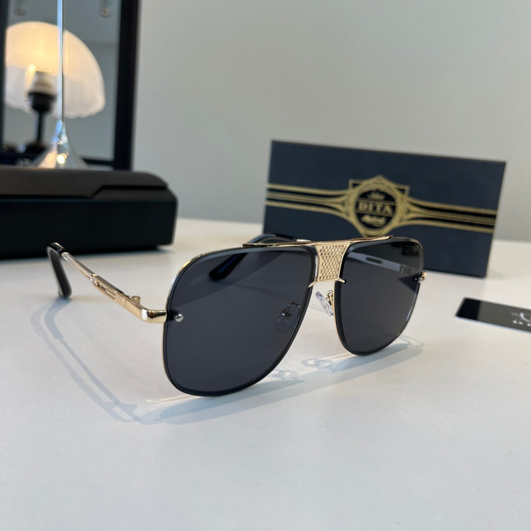Dita Polarized Fashion Black Lens Sunglasses for Men - 416503